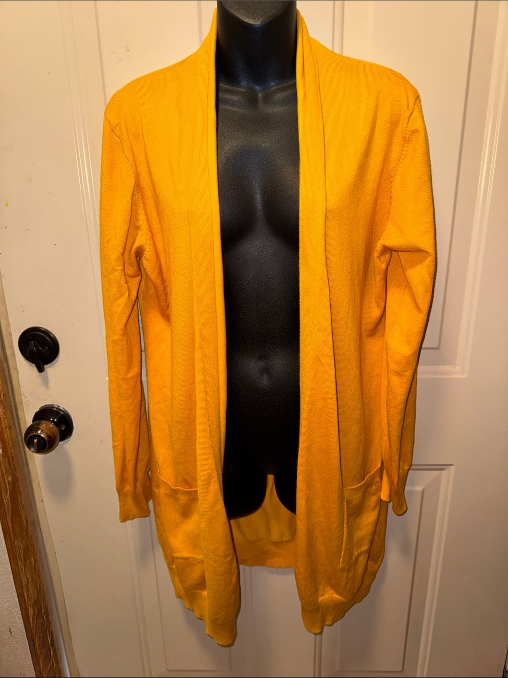 Grace Karin Open-Front Blazer Cardigan - Yellow